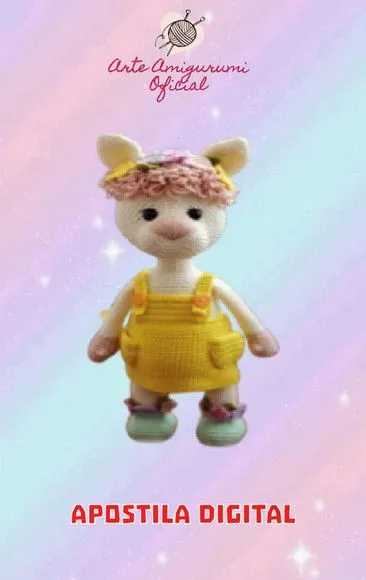 Receita Lhama Amigurumi - artesanato feito à mão por Arte Amigurumi Oficial