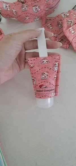 Case porta máscaras dupla face + porta álcool em gel - foto 2
