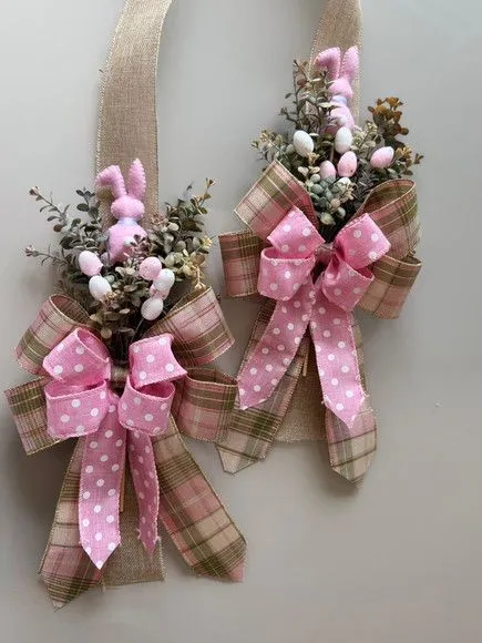 Decoração para Páscoa - Escapulário de Páscoa - artesanato feito à mão por edeatelier