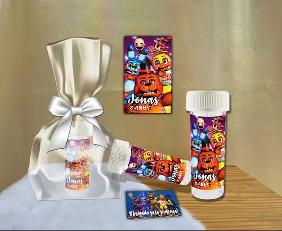 Bolha de Sabão Animatronics Personalizada - feito à mão por Artmanha Lembrancinhas