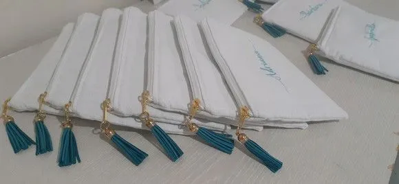 Necessaire personalizada - linho - foto 3
