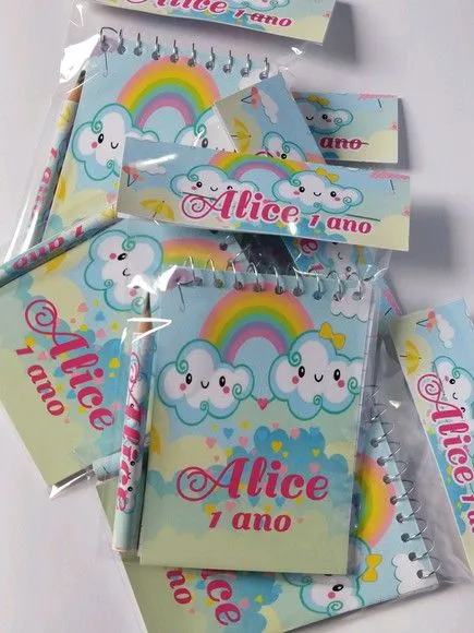 Bloquinho Chuva de Amor personalizado - foto 2