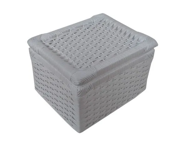 Caixa Sintética Branca 30x20x25 - foto 2