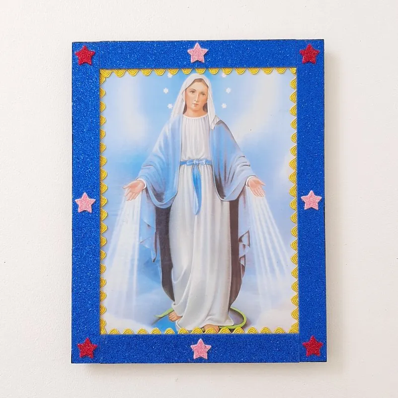 Poster Retrô N. S. das Graças - artesanato de Estudio Bananeira