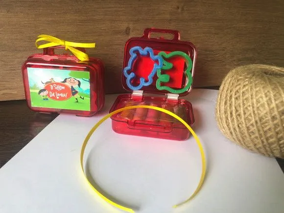 Maletinha Show da Luna Modelar Personalizada - artesanato feito à mão por creativitybynina