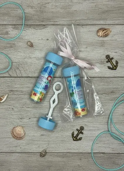 Bolha de Sabão - Fundo do Mar Personalizado - artesanato feito à mão por Mi Papelaria Criativa