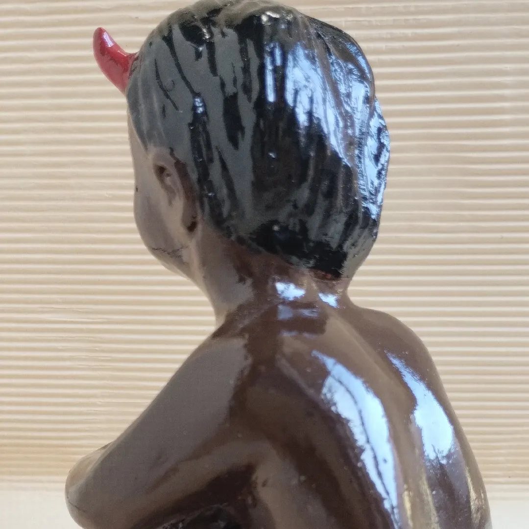 Exu pimentinha 25 cm gesso - foto 3