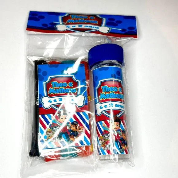 Kit Massinha + Bolha Patrulha Canina Personalizado - foto 3