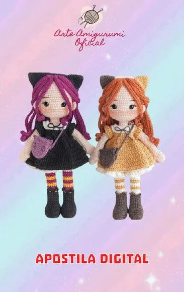 Receita Boneca Katy Amigurumi