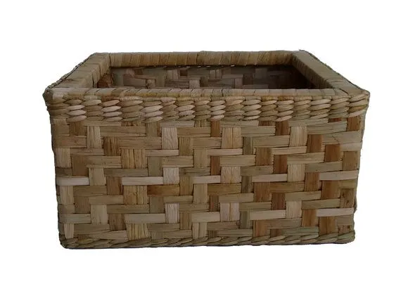 Taboa Cesto Natural 40x40x40 - artesanato de Mundo Urbano