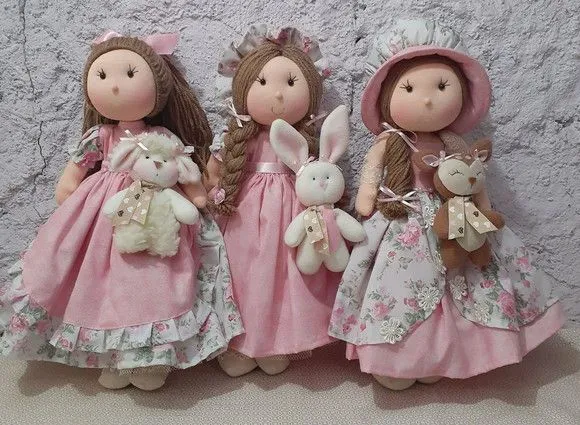 Boneca com bichinhos - foto 3