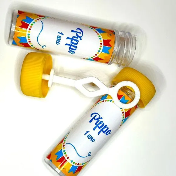 Bolinha de Sabão Pipa Personalizada - artesanato feito à mão por Mi Papelaria Criativa
