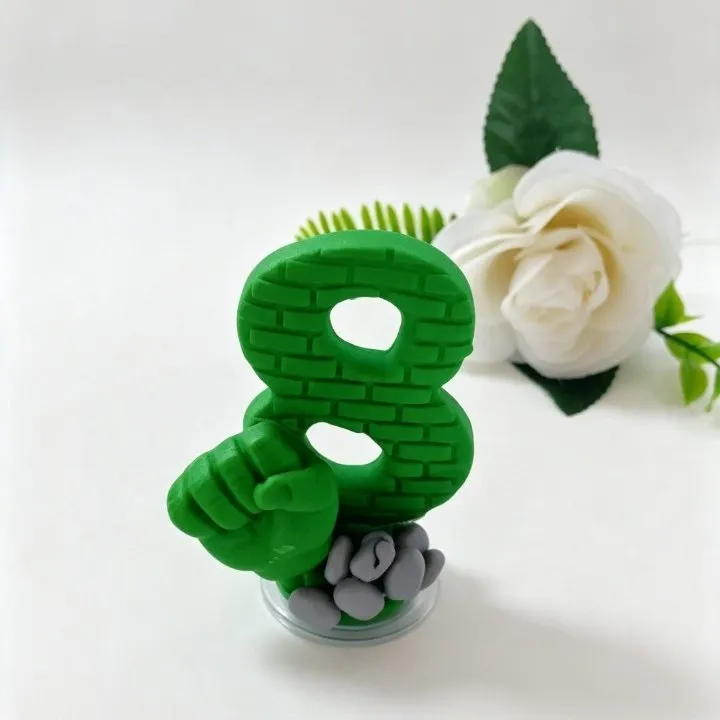 Vela Hulk Personalizada em Biscuit - foto 5