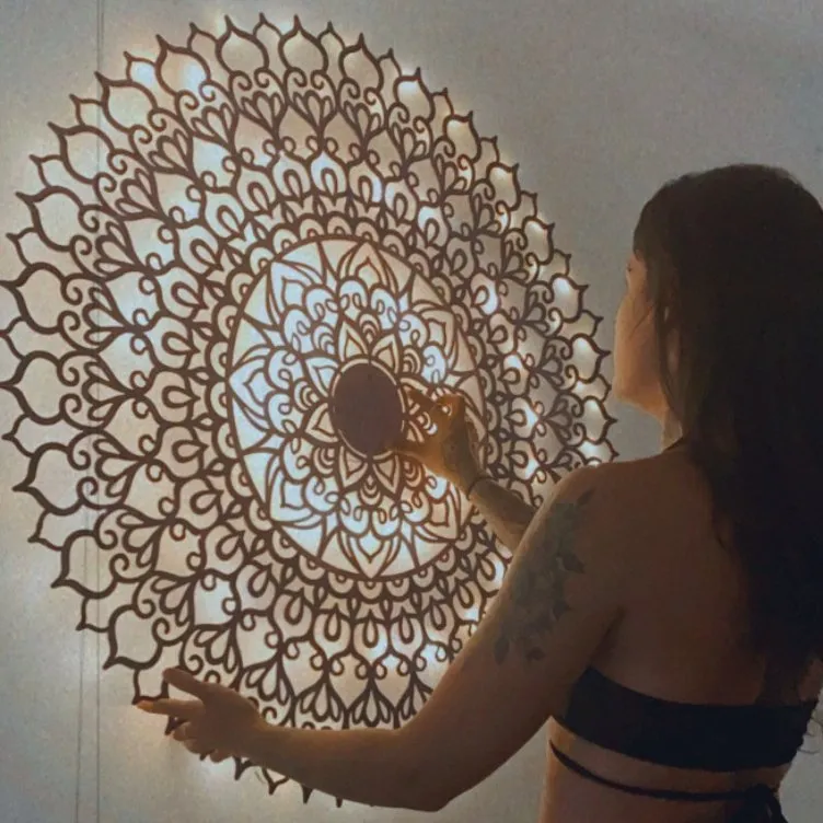 Mandala Lótus Iluminada - foto 2