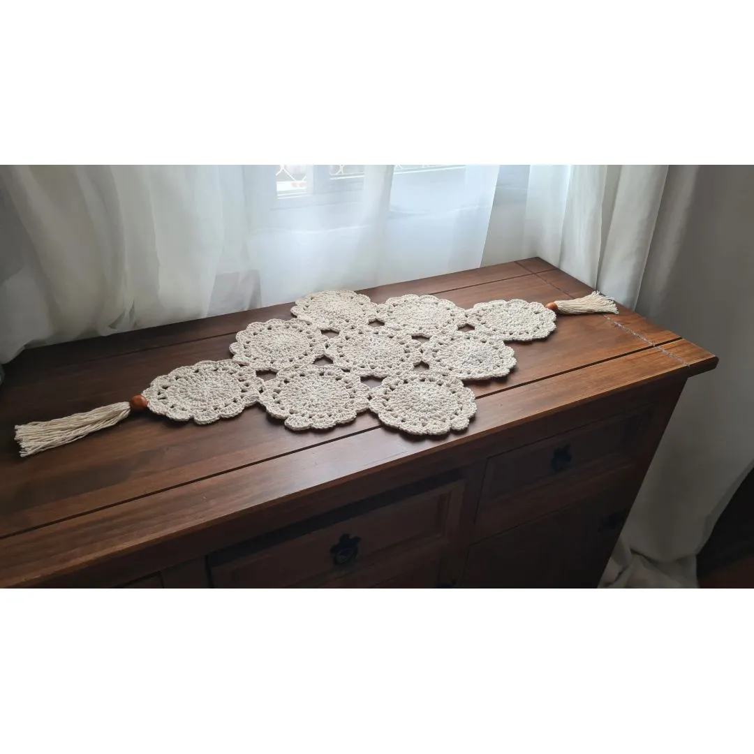 Trilho de Mesa Boho Chic - foto 4