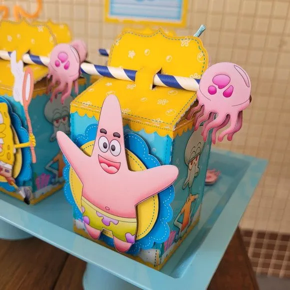 Caixa Canudo Bob Esponja - foto 2