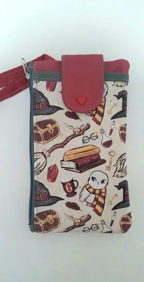 Porta Celular e documentos - 3 bolsos - foto 4