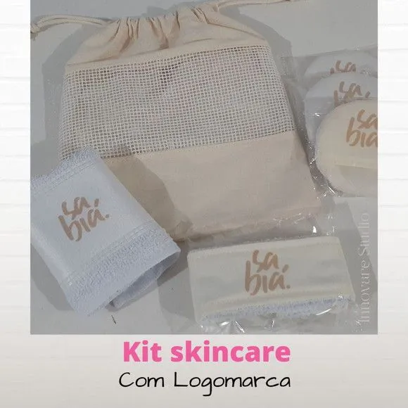 Super Kit Skincare - Com Saquinho - artesanato feito à mão por Innovare Studio