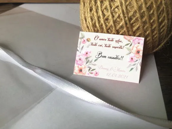 Tag Personalizada - feito à mão por Mi Papelaria Criativa