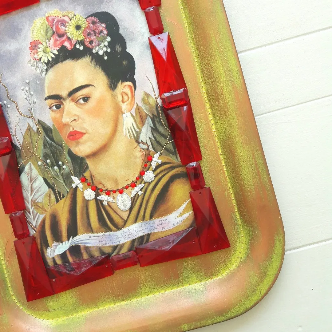 Quadro Frida Dourado - foto 6