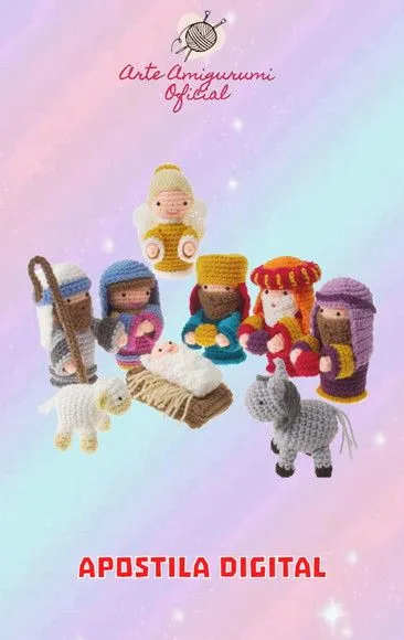Receita Presépio Amigurumi