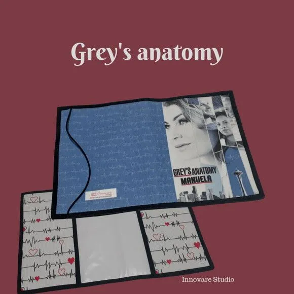 Capa para caderneta de vacinação - Grey's Anatomy - foto 5