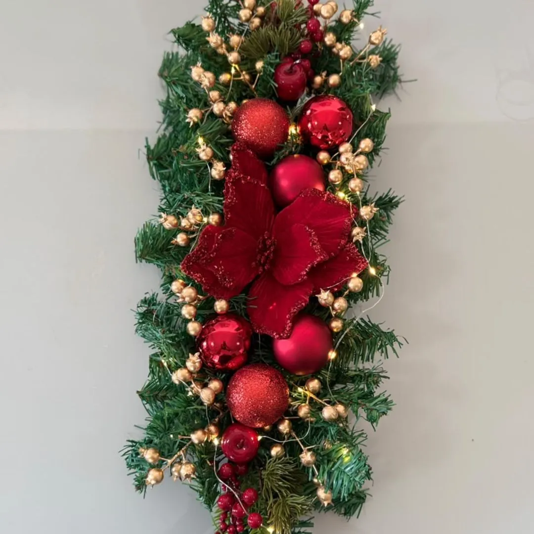 Arranjo de Mesa Natalino - para Mesa de Natal - foto 3