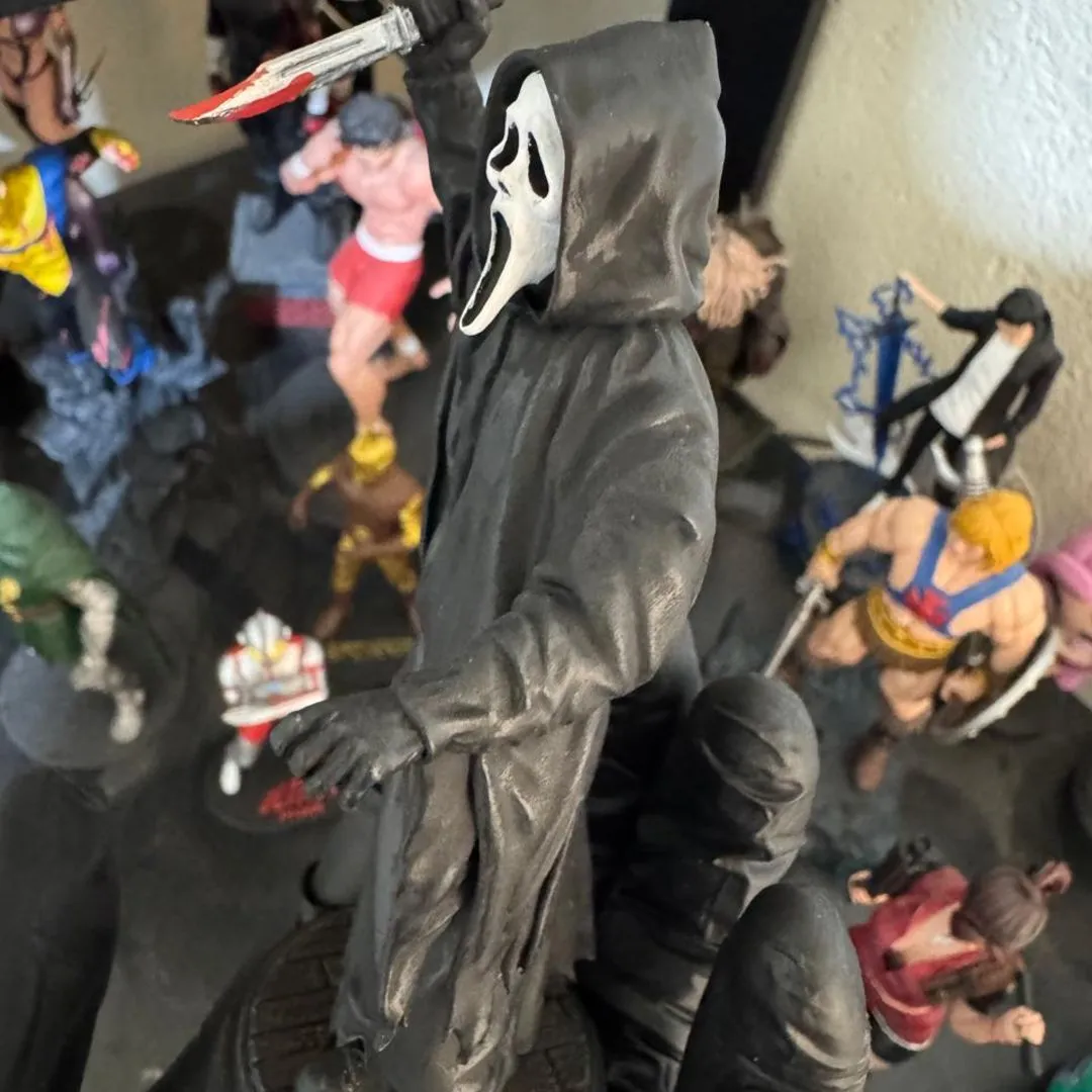 Panico e todo Mundo em Panico Coleconaveis Ghostface Scream - foto 2