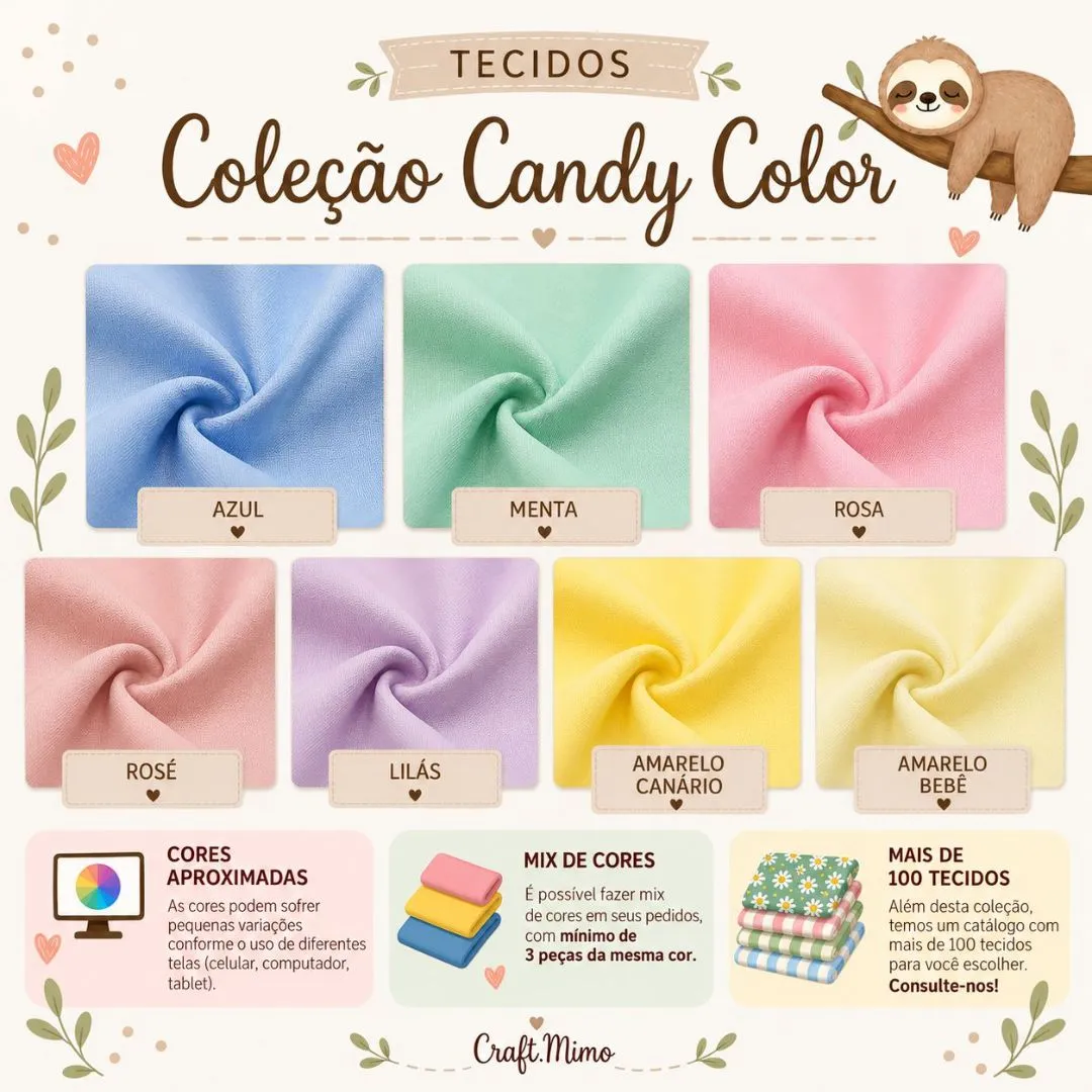 Cachepô 11cm Candy Color Juta e Tecido - Centro de Mesa e Lembrancinha - foto 2