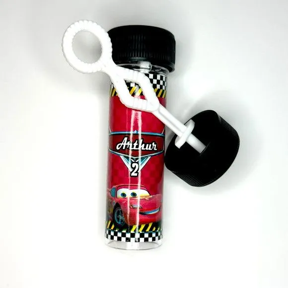 Bolinha de Sabão Carros Disney Personalizada - foto 2