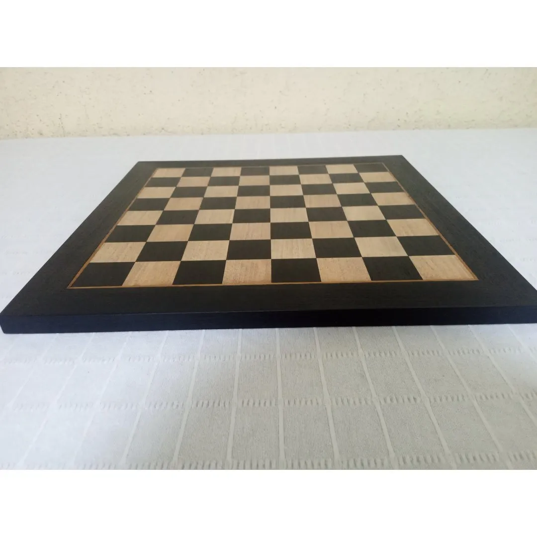 Tabuleiro de Xadrez Tradicional Black Wood Médio - foto 6