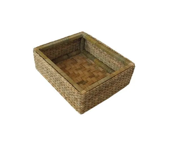 Kit 3 Cestos Taboa Natural 35x25x11 - foto 2