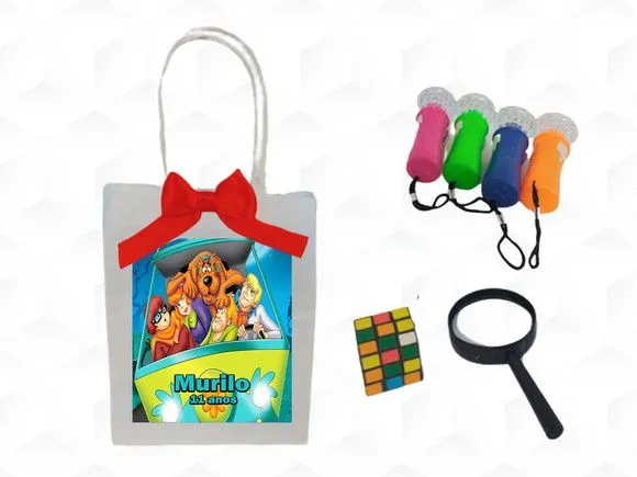 Kit Detetive Scooby Doo Personalizado - artesanato feito à mão por creativitybynina