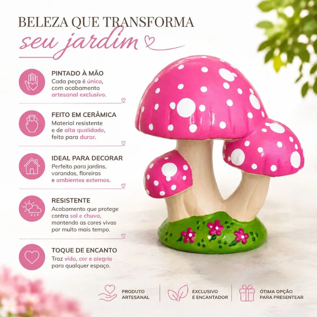 Cogumelo de Decoração de Jardim. - foto 4