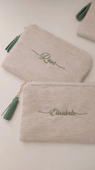 Necessaire Personalizada - Linho - foto 2