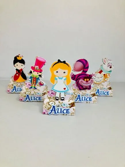 Porta chocolate duplo Alice no país das maravilhas - foto 2