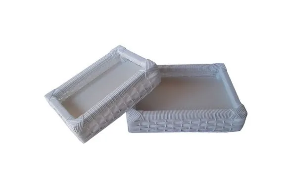 Kit Bandeja Vime Sintético Branca - foto 4