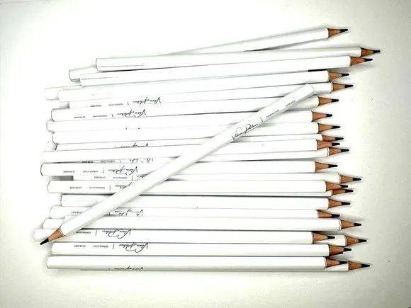 Lápis Empresa Personalizado - feito à mão por Mi Papelaria Criativa