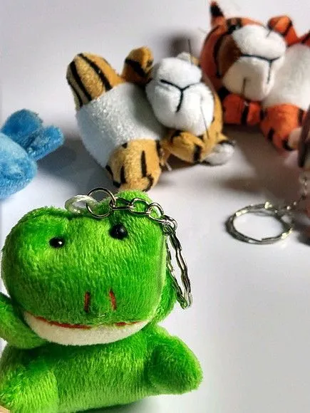 Chaveiro Pelúcia Personalizados - artesanato feito à mão por Mi Papelaria Criativa
