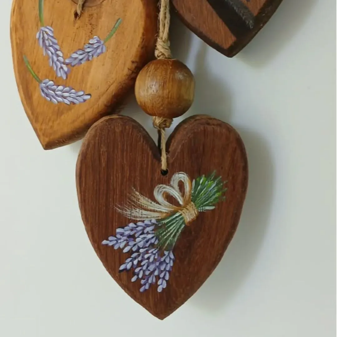 Penca de corações Lavanda - foto 6