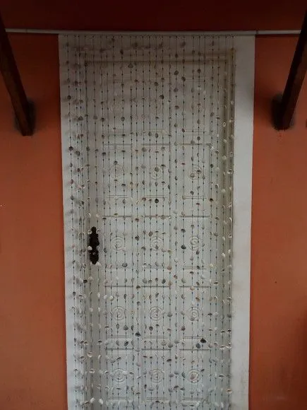 Cortina Artesanal em Conchas Naturais 1,80x80 Seria do Mar - foto 2