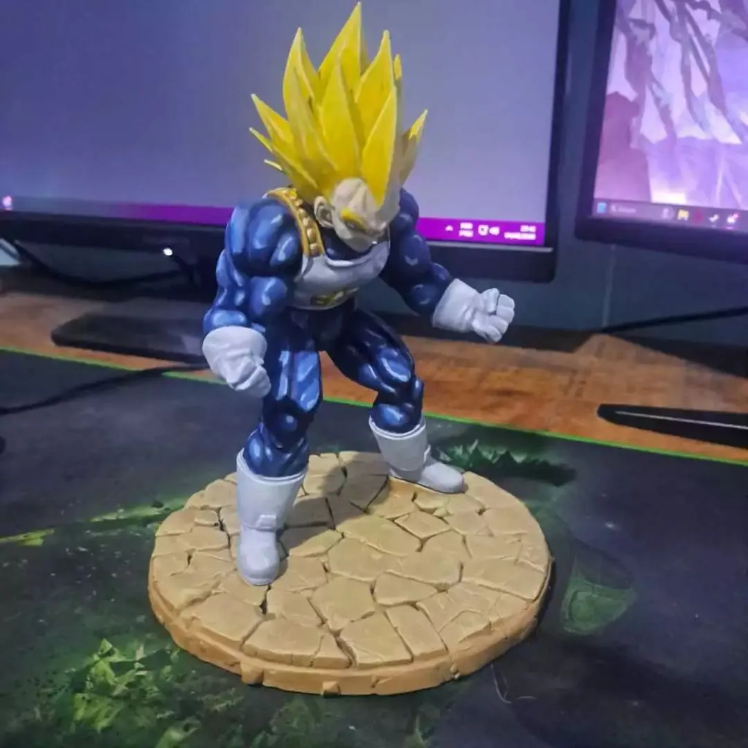 Estátua Vegeta Dragon Ball - Action Figure Colecionável 20cm - foto 4