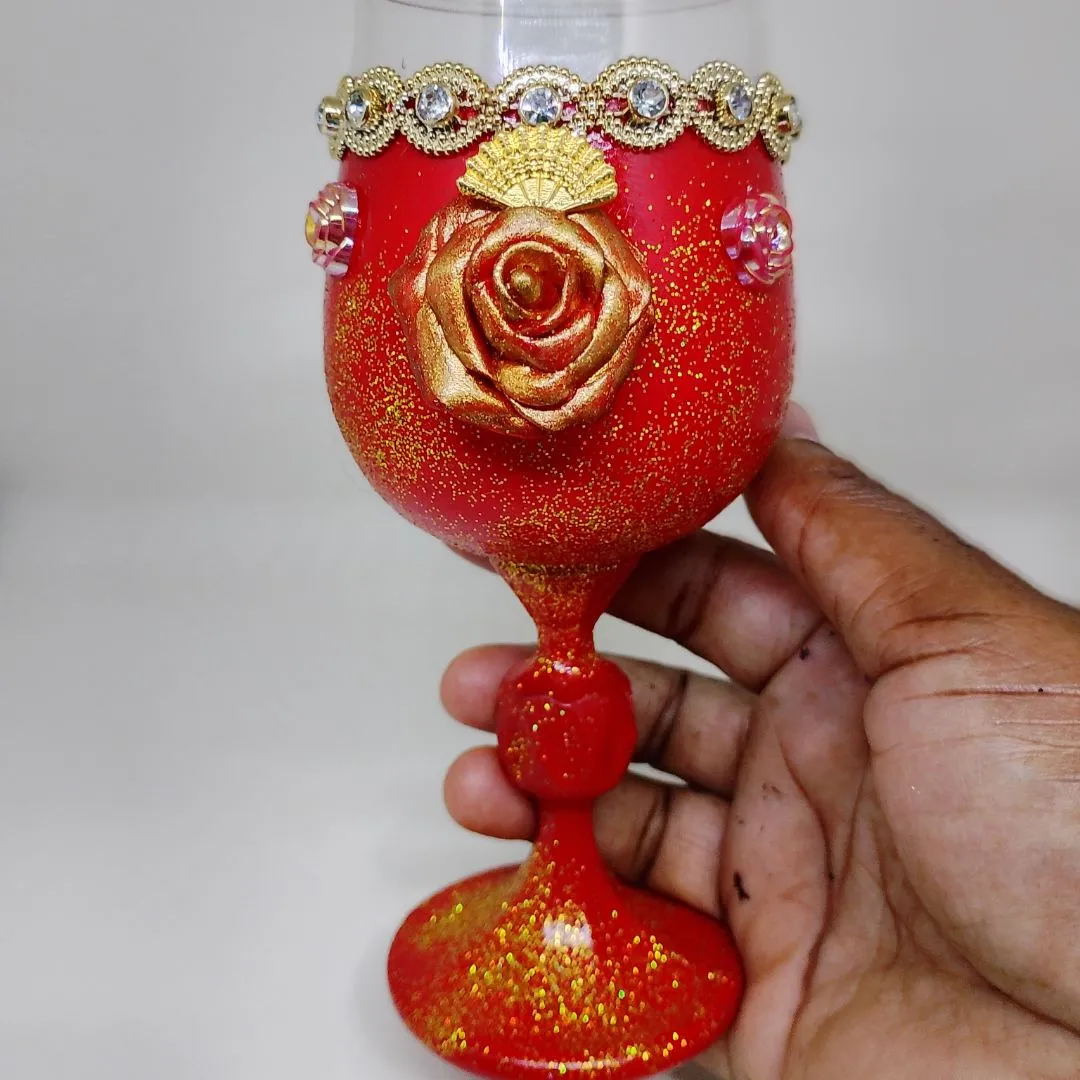 Taça Pombagira Rosa Vermelha - foto 6