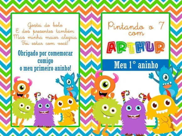 Revista para Colorir Monstrinhos 14x10 - artesanato de PAPCRIE