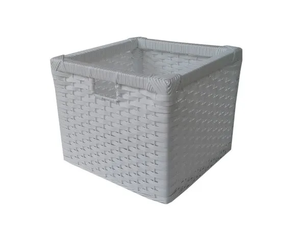 Cesto Gaveta Sintético Branco 31x31x31 - foto 2