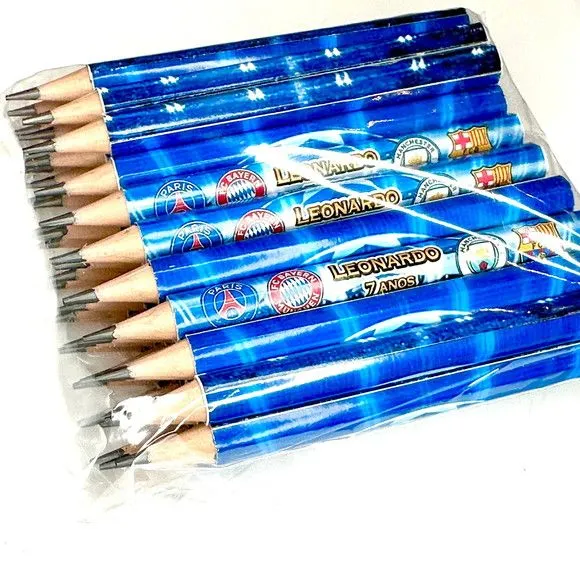 Mini Lápis Champeons League Personalizado - foto 2