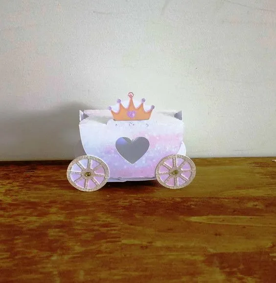 Caixa Carruagem Princesas