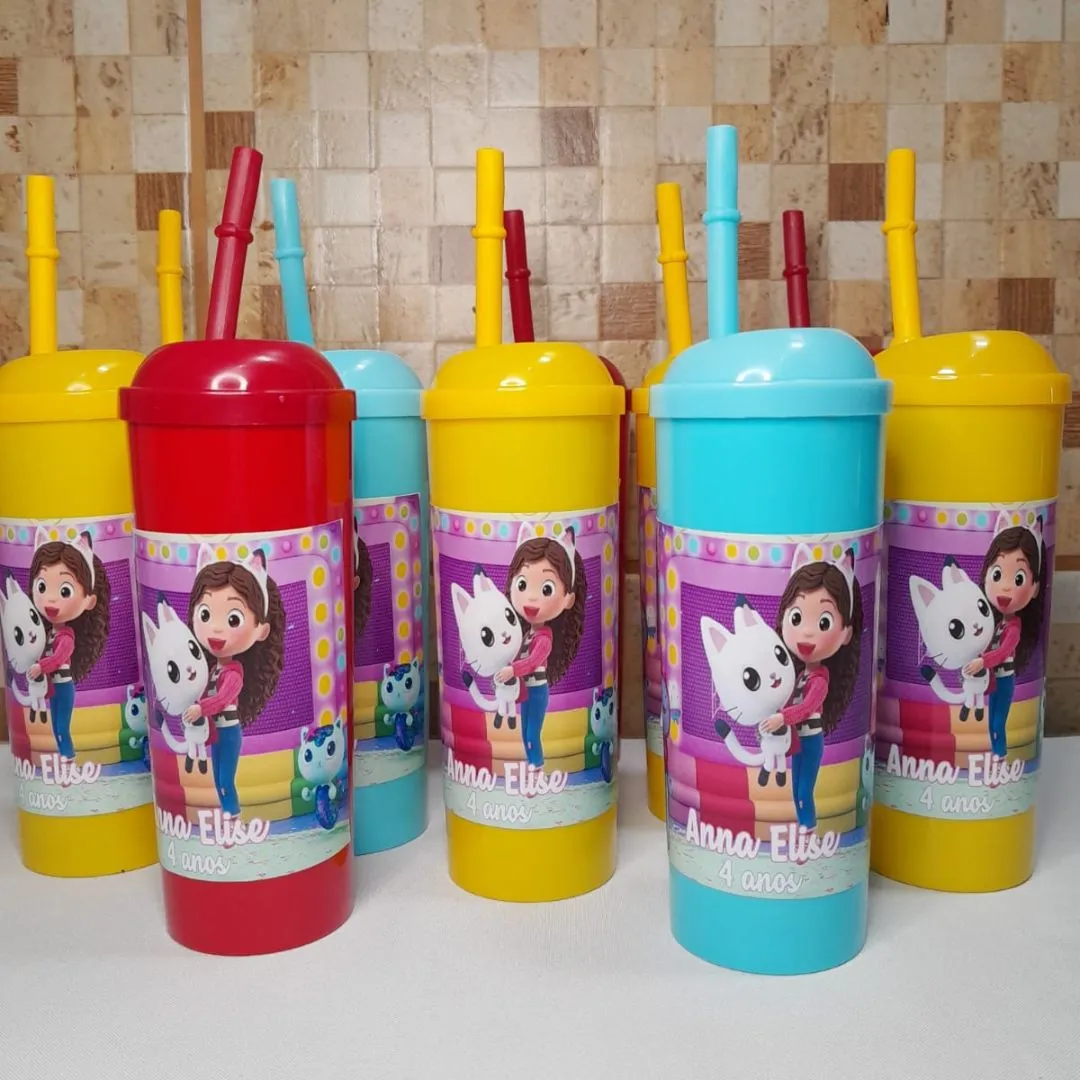 Copo canudo personalizado - foto 2
