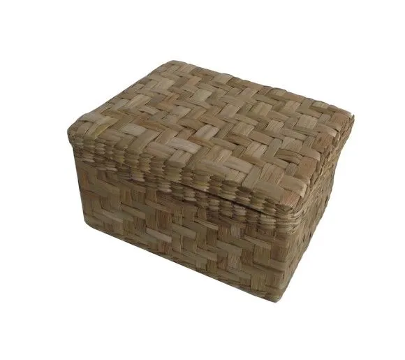 Taboa Caixa Natural 50x35x20 - artesanato de Mundo Urbano