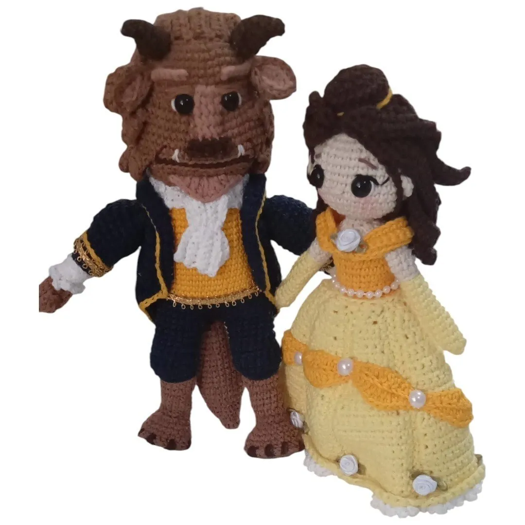 Fera amigurumi - artesanato feito à mão por Ateliê Lu Ribeiro